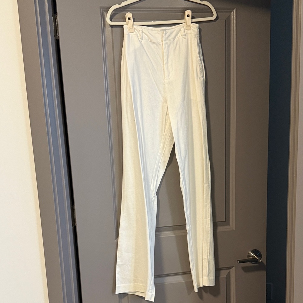 All things golden White Women's Trousers